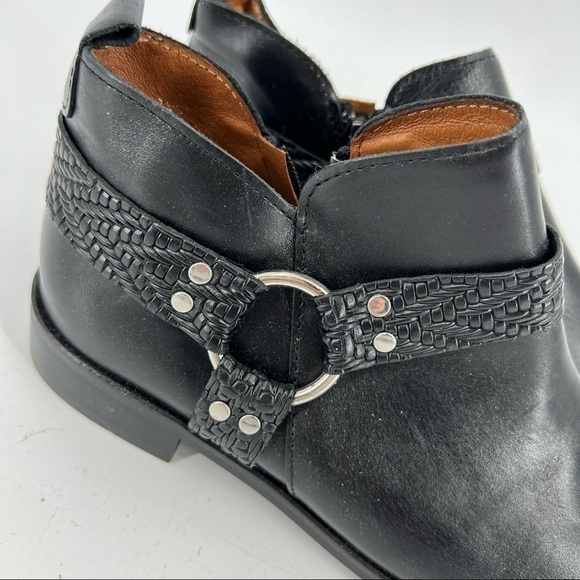 MARROQUI Sanchez black leather ankle boots size 37 eur - Picture 3 of 8